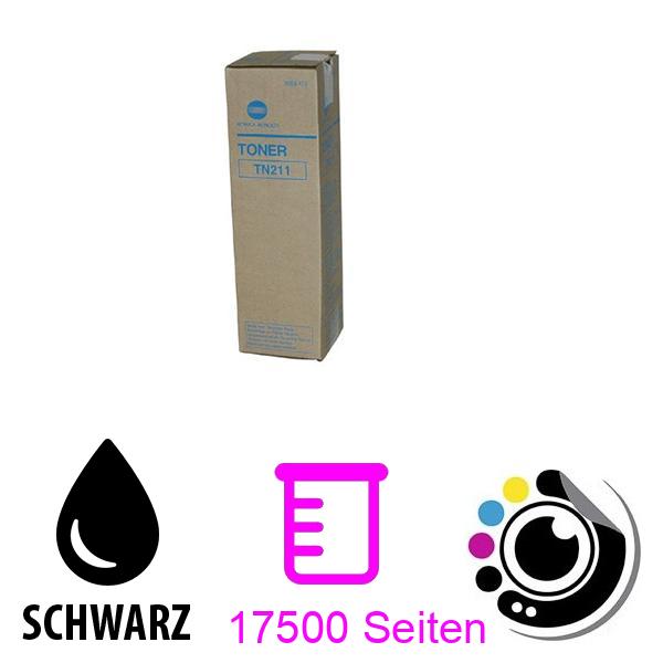 Original Toner Konica Minolta TN211 schwarz