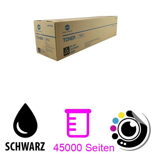 Original Toner Konica Minolta TN714 schwarz ACYP050
