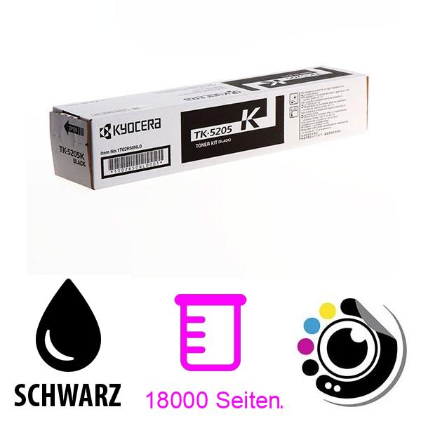 Original Toner Kyocera TASKalfa 356 ci TK5205 Schwarz 1T02R50NL0