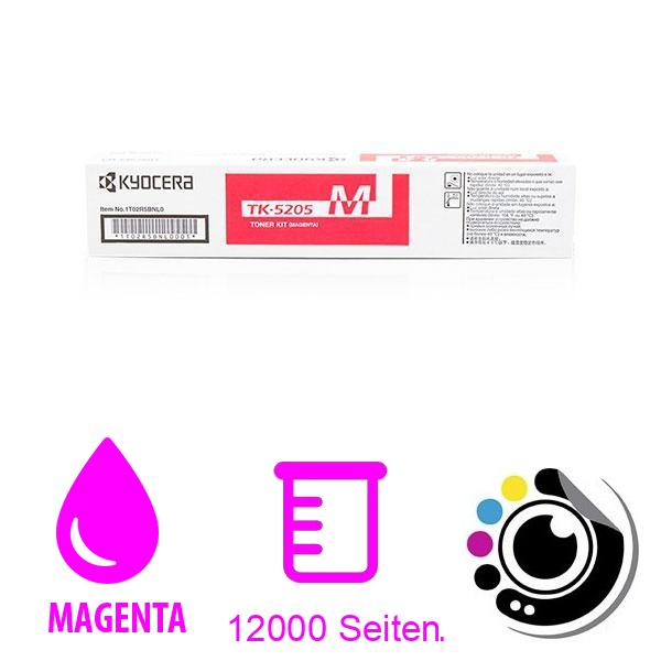 Original Toner Kyocera TASKalfa 356 ci TK5205 Magenta 1T02R5BNL0