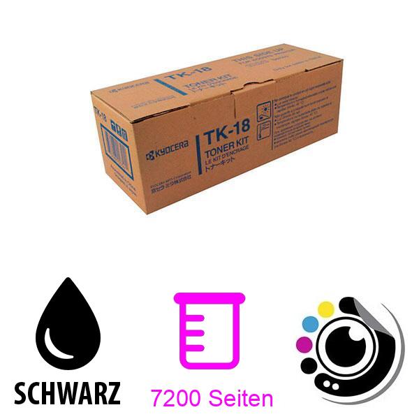 Original Toner Kyocera TK-18 schwarz 1T02FM0EU0