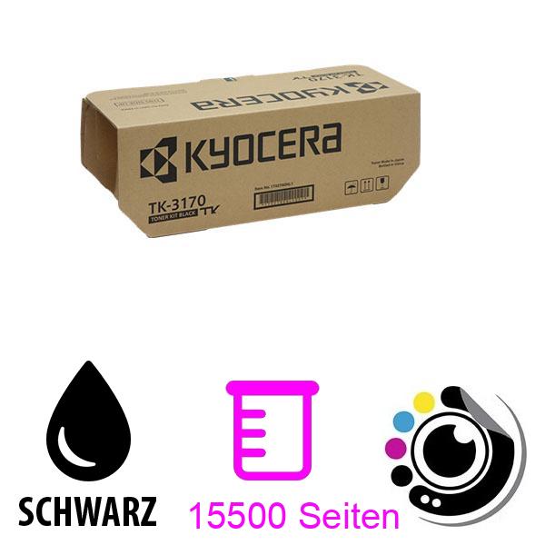 Original Toner Kyocera TK3170 Schwarz (1T02T80NL0)