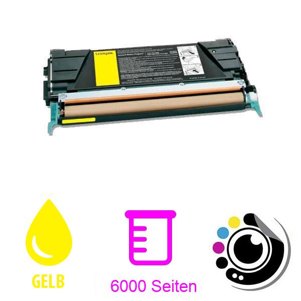 Kompatibler Toner C734A1YG Lexmark C734 / C736 / X738 gelb