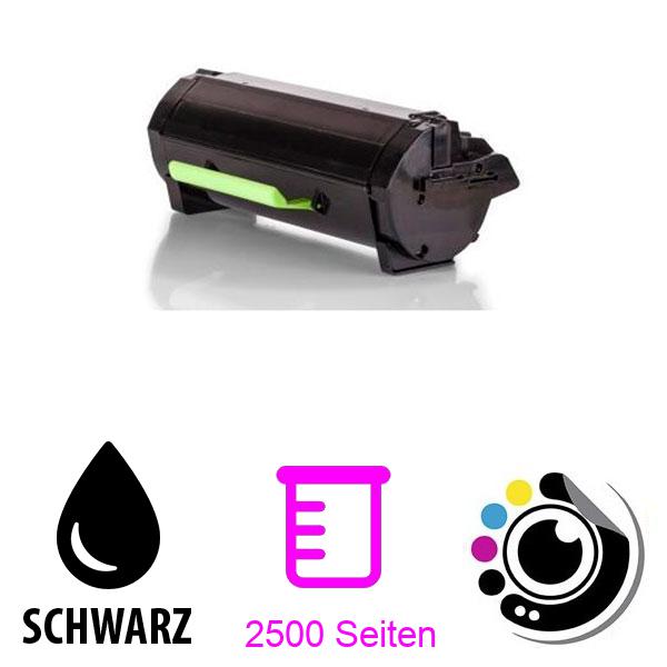 Kompatibler Toner Lexmark MS317 / MS417 / MS517 / MS617 / MX317 / MX417 / MX517 / MX617 Schwarz 51B2000 (2.500 pág.)