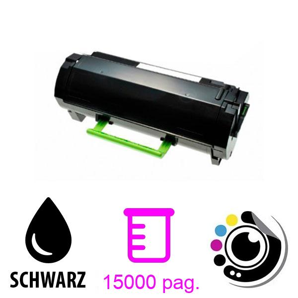 Kompatibel Toner Lexmark MS321 / MS421 / MS521 / MS621 / MS622 / MX321 / MX421 / MX521 / MX522 / MX622 Schwarz 56F2h00 15K