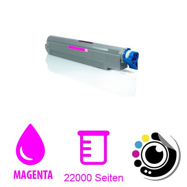Kompatibler Toner OKI C9655 Magenta 43837130