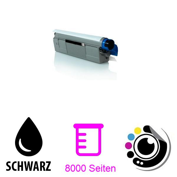 Kompatibler Toner OKI C5650 / C5750 Schwarz 43865708