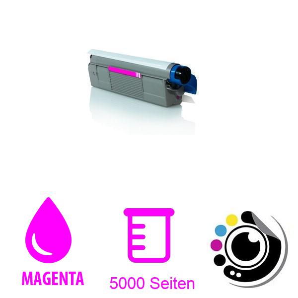Kompatibler Toner OKI C5800 / C5900 / C5550MFP Magenta 43324422