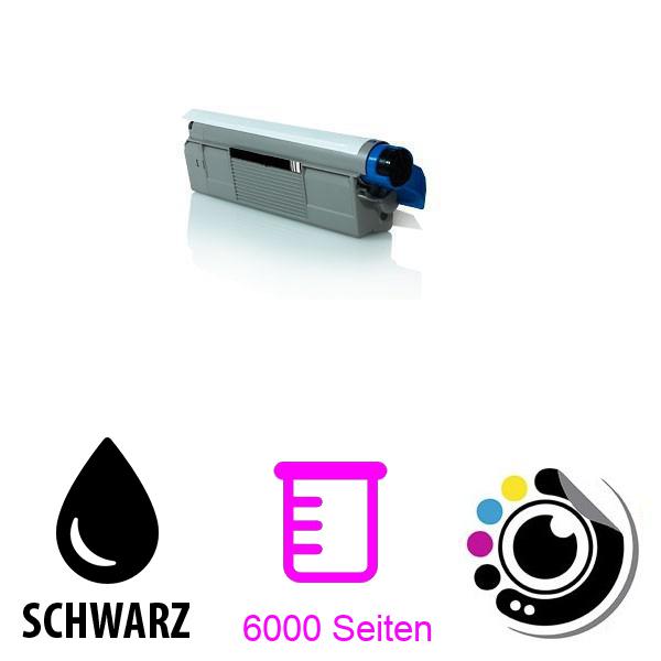 Kompatibler Toner OKI C8600 / C8800 Schwarz 43487712