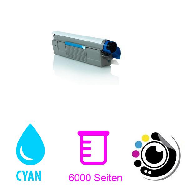Kompatibler Toner OKI C8600 / C8800 Cyan 43487711