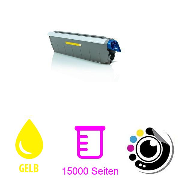 Kompatibler Toner OKI C9100 / C9300 / C9500 Gelb 41963605