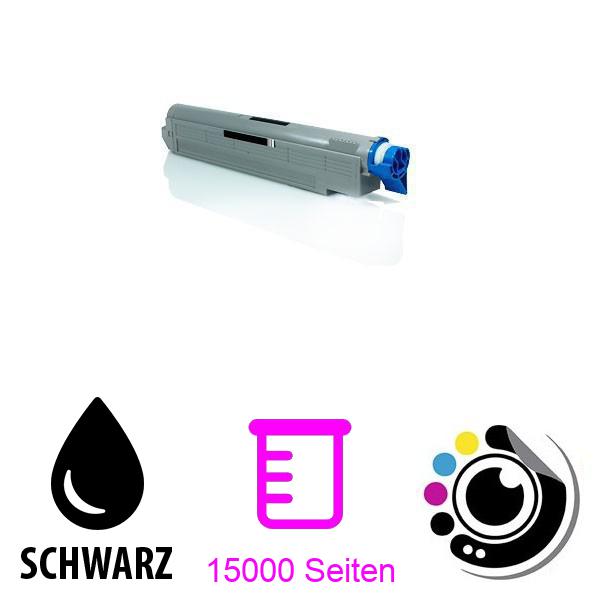 Kompatibel Toner OKI C9600 / C9650 / C9800 / C9850 Schwarz 42918916