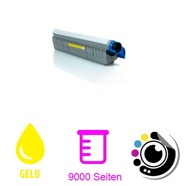 Kompatibler Toner OKI ES8451 / ES8461 gelb 44059257