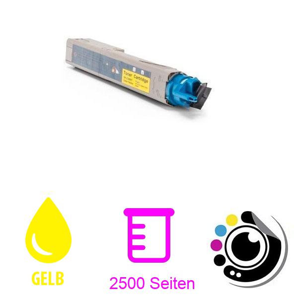 Kompatibler Toner OKI C3520 / C3530 / MC350 / MC360 Gelb 43459369