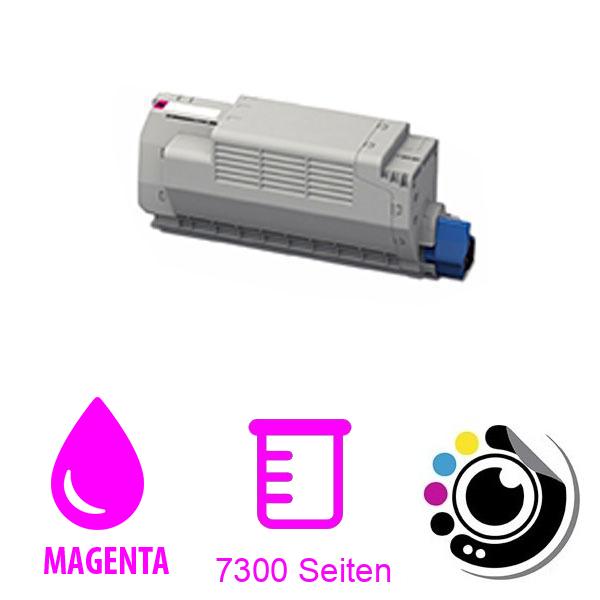 Kompatibel Toner OKI MC853 / MC873 magenta 45862838
