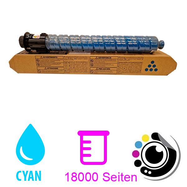Kompatibler Toner Ricoh Aficio MP-C3003 / MP-C3503 / MP-C3004 / MP-C3504 / MP-C4504 / MP-C5504 / MP-C6004 - 841820 cyan
