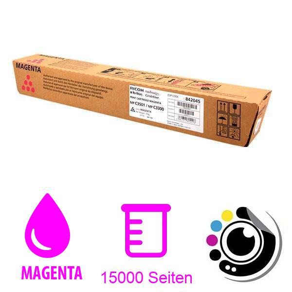 Kompatibler Toner Ricoh MP-C2800/C3300/c3001/c3501 Magenta 841126