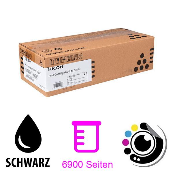 Original Toner Ricoh M C250H Schwarz 408340