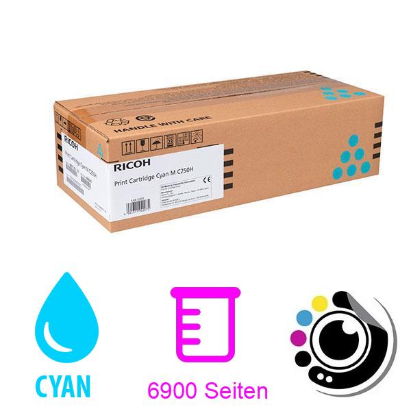 Original Toner Ricoh M C250H Cyan 408341