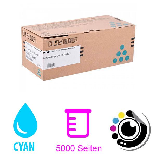 Toner Original SP-C340 cyan 407900