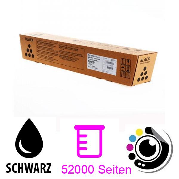 Original Toner Ricoh C9100 Schwarz 828314