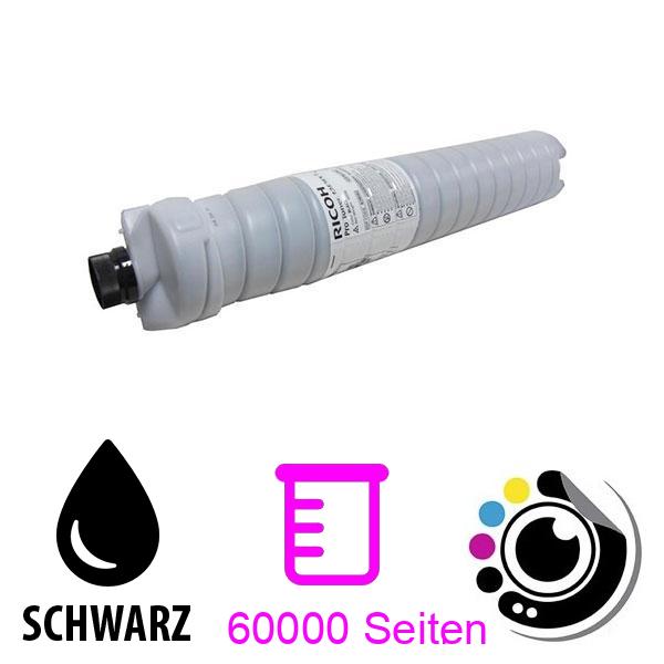 Original Toner Ricoh Pro 1357EX Schwarz 828296 / 828082