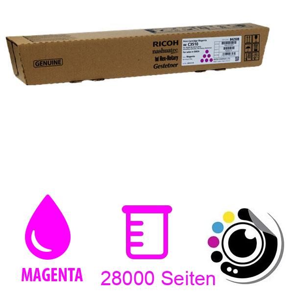 Original Toner Ricoh IMC3510 Magenta 842508