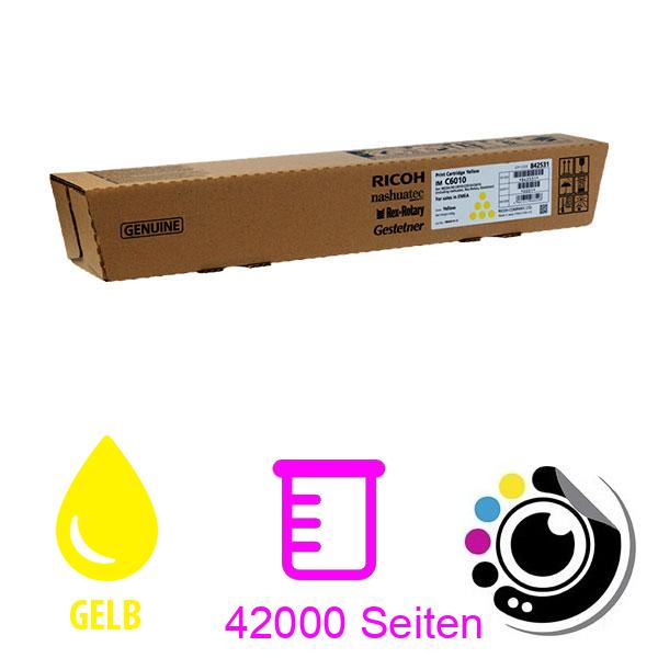 Original Toner Ricoh IMC4510 / IMC5510 / IMC6010 Gelb 842531