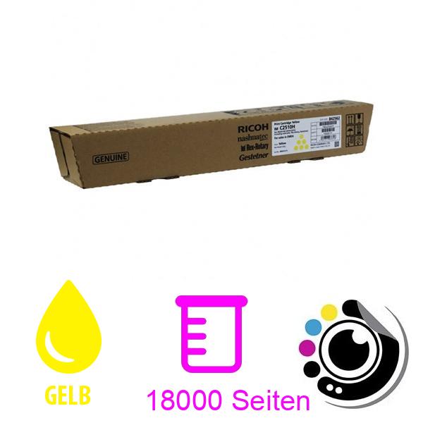 Original Toner Ricoh IMC2510H 842562 Gelb