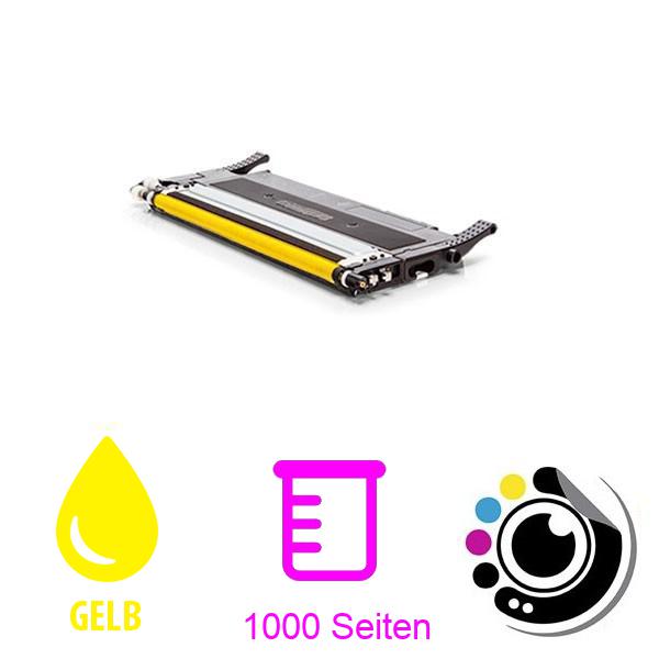 Kompatibler Toner Samsung CLP325 / CLP320 / CLX3185 / CLX3180 gelb CLT-Y4072S / SU472A