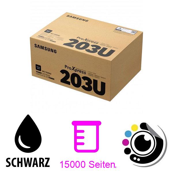 Original Toner Samsung MLT-D203U Schwarz
