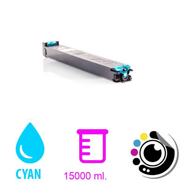 Kompatibler Toner Sharp MX27 / MX2300 / MX2700 / MX3500 / MX3501 / MX4500 / MX4501 cyan MX-27GTCA