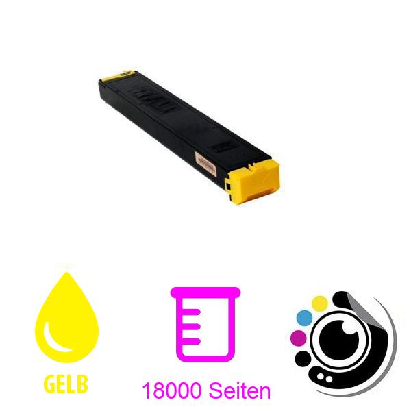 Kompatibler Toner Sharp MX51 gelb (MX-51GTYA)