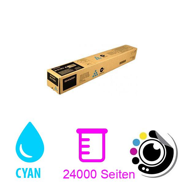 Original Sharp BP-GT70CA Toner (Cyan)