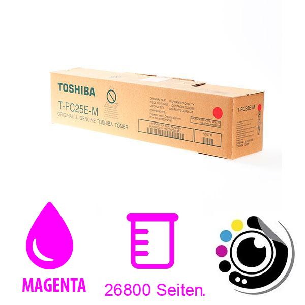 Original Toner Toshiba T-FC25EK Magenta 6AJ00000274
