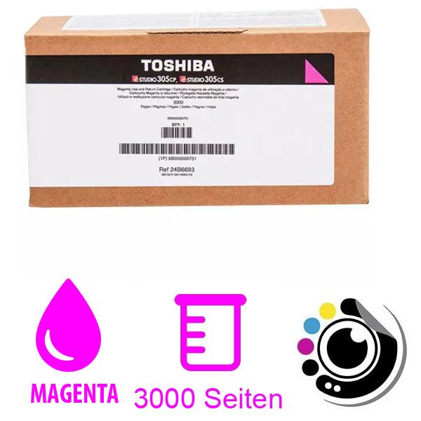 Original Toner Toshiba T-FC305PC 24B6693 Magenta