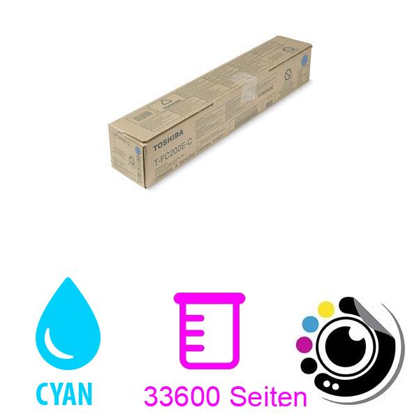 Original Toner toshiba TFC200 Cyan 6AJ00000119