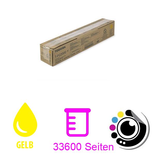 Original Toner toshiba TFC200 Gelb 6AJ00000131