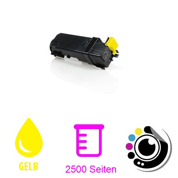 Kompatibel Toner Xerox Phaser 6128 Gelb 106R01454