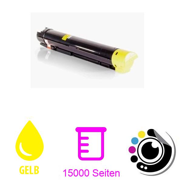 Kompatibler Toner Xerox Workcentre 7120 / 7125 / 7220 / 7225 gelb 006R01458