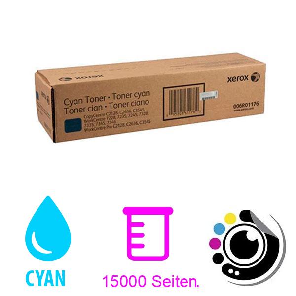 Original Toner Xerox WorkCentre 7335 cyan 006R01176