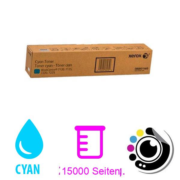 Original Toner Xerox Workcentre 7120 / 7125 / 7220 / 7225 cyan 006R01460