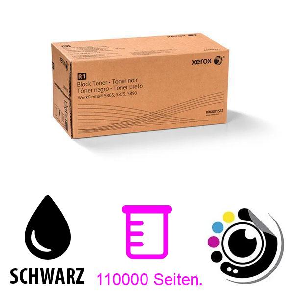 Original Toner Xerox WorkCentre 5865/5875/5890 schwarz 006R01552