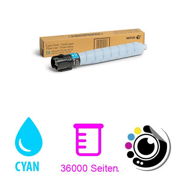 Original Toner Xerox AltaLink C8130 / C8135 / C8145 Cyan 006R01743