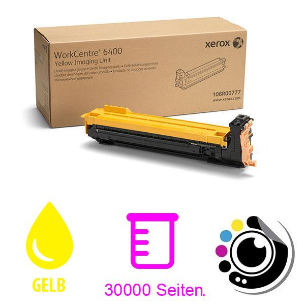 Originale Trommel Xerox WorkCentre 6400 gelb 108R00777