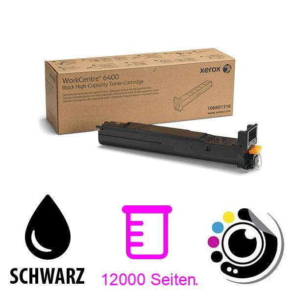 Original Toner Xerox WorkCentre 6400 schwarz 106R01323