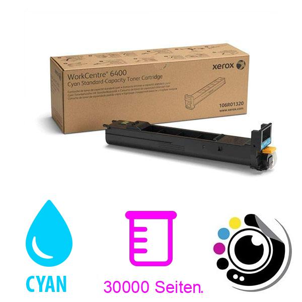 Original Toner Xerox WorkCentre 6400 cyan 106R01324