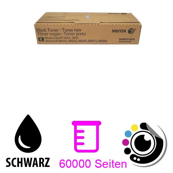 PACK 2 Original Toner Xerox 5945 006R01605/006R01604 Shwarz