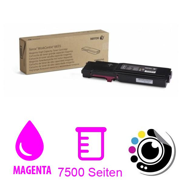 Toner Original Xerox Workcenter 6655 Magenta 106R02745